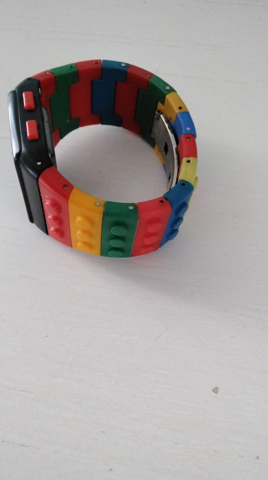 Shhors LED LEGO Theme RAINBOW Watch