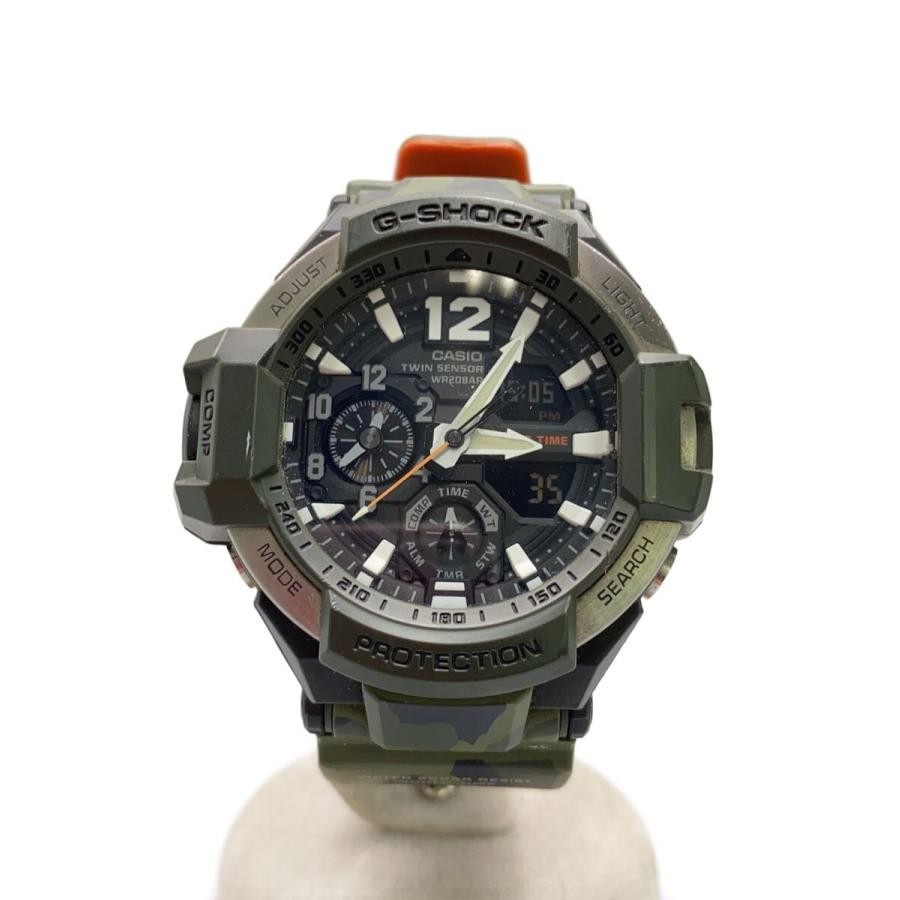 CASIO GA-1100SC Case Size 5.1 ×5.2cm Used Watch #6102