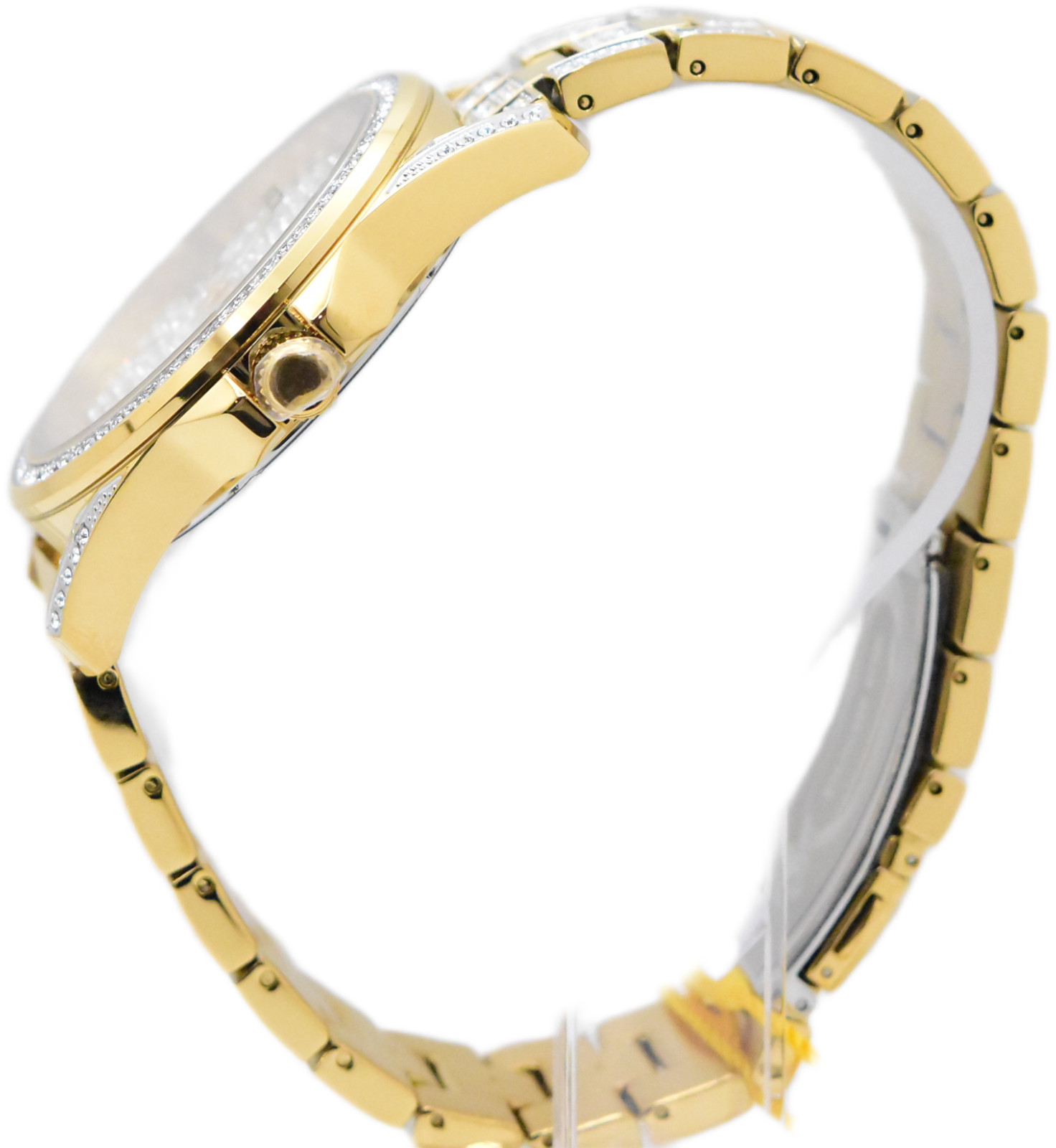 Invicta Celestial Lux Men’s 45mm Gold Pave 476 Crystals Quartz Watch 50297