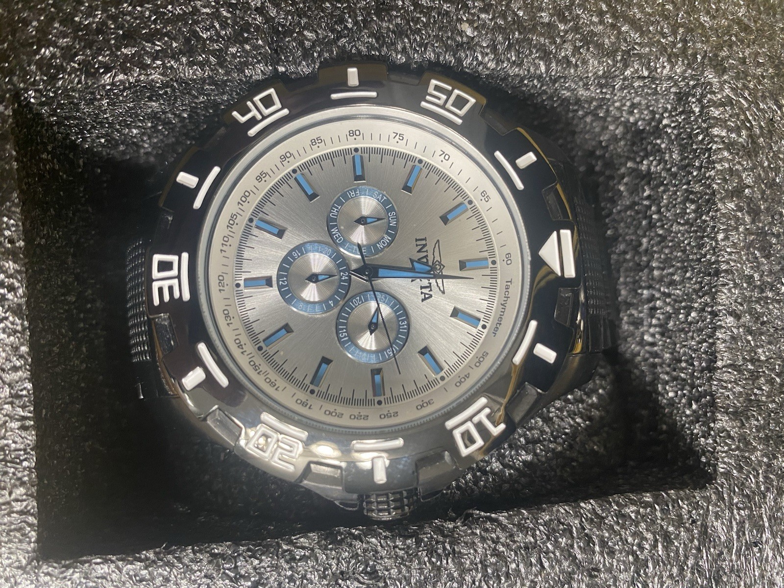 Invicta Specialty Collection 54mm Gunmetal Quartz Chronograph Watch 38682