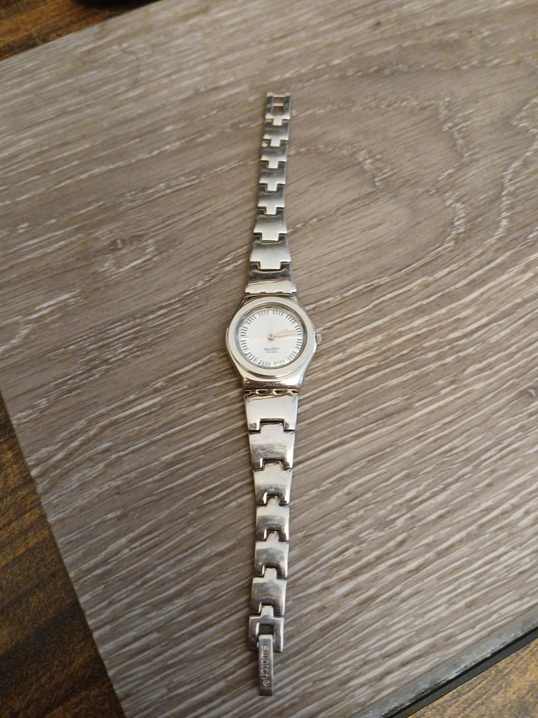 SWATCH Irony Swiss Made Quartz Analog Women’s Watch Polished Stainless Steel