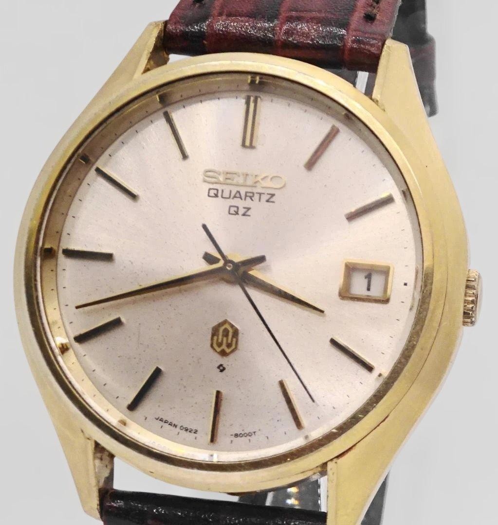SEIKO S47 Quartz Watch 0922-8000 Vintage Men Used Battery New SV304