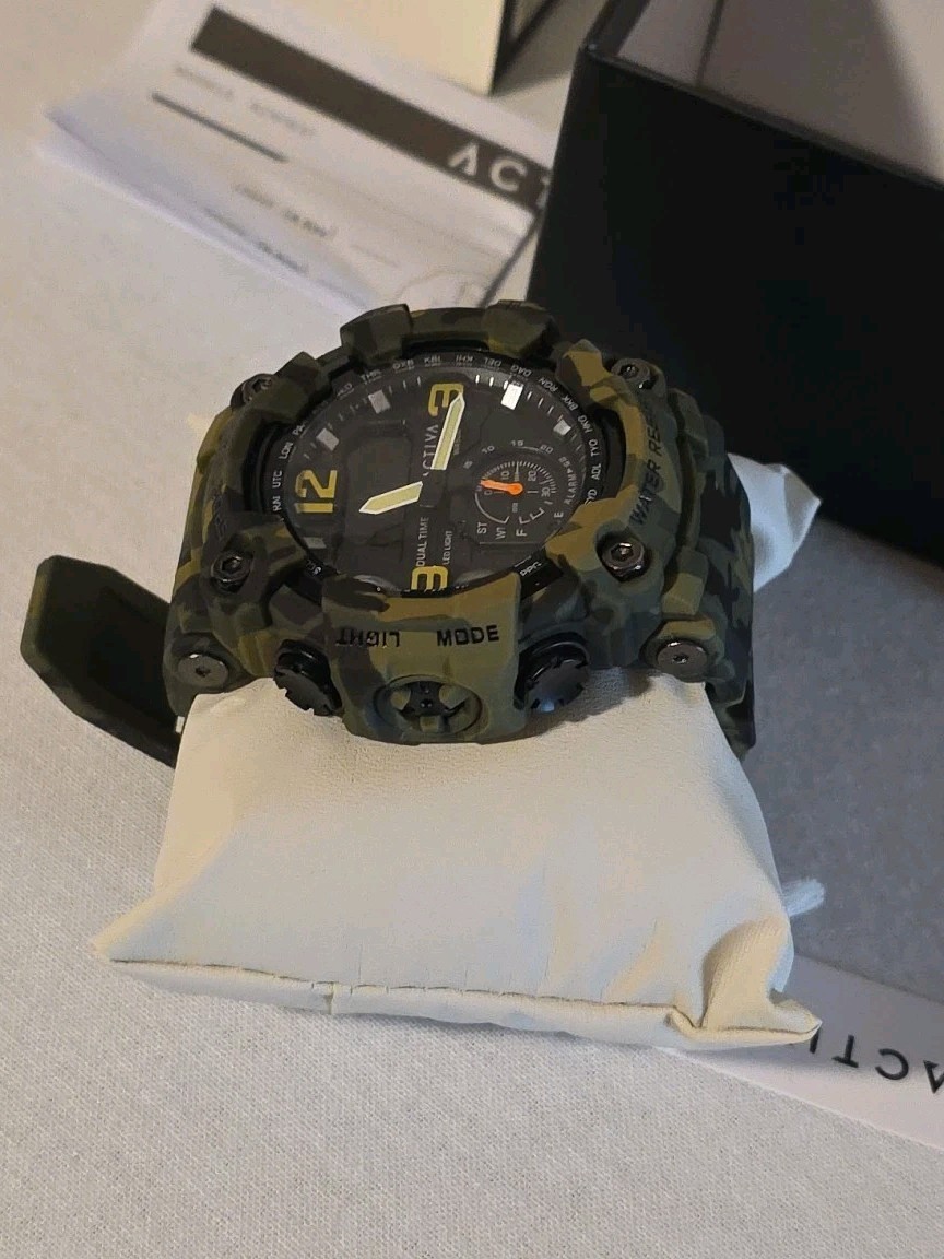 Activa X Invicta BlackOps Digital Men’s Watch – 56mm SKU#:ACW1637-004 . New