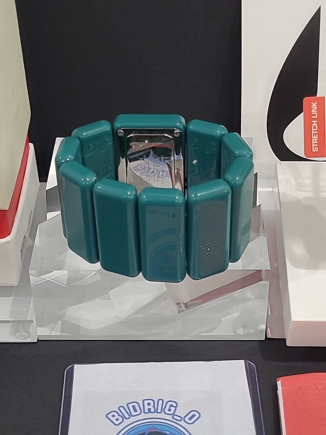 Nixon The Vega Women’s Watch — Teal Blue — Elastic Band — NEW in Box A726-354