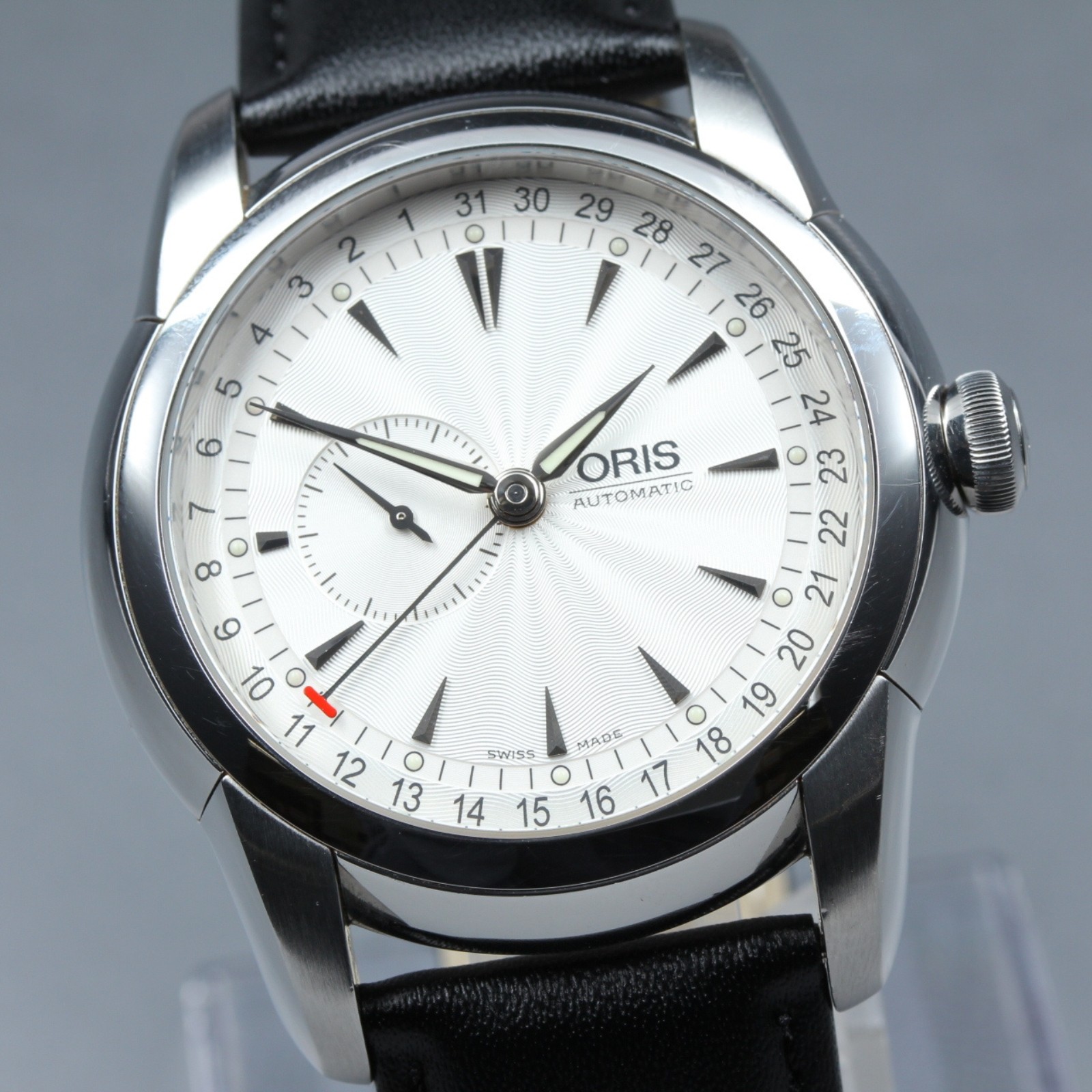 ORIS Artelier 7545 Silver Dial Automatic Small Second Men’s Watch 44mm Exc+5 JP