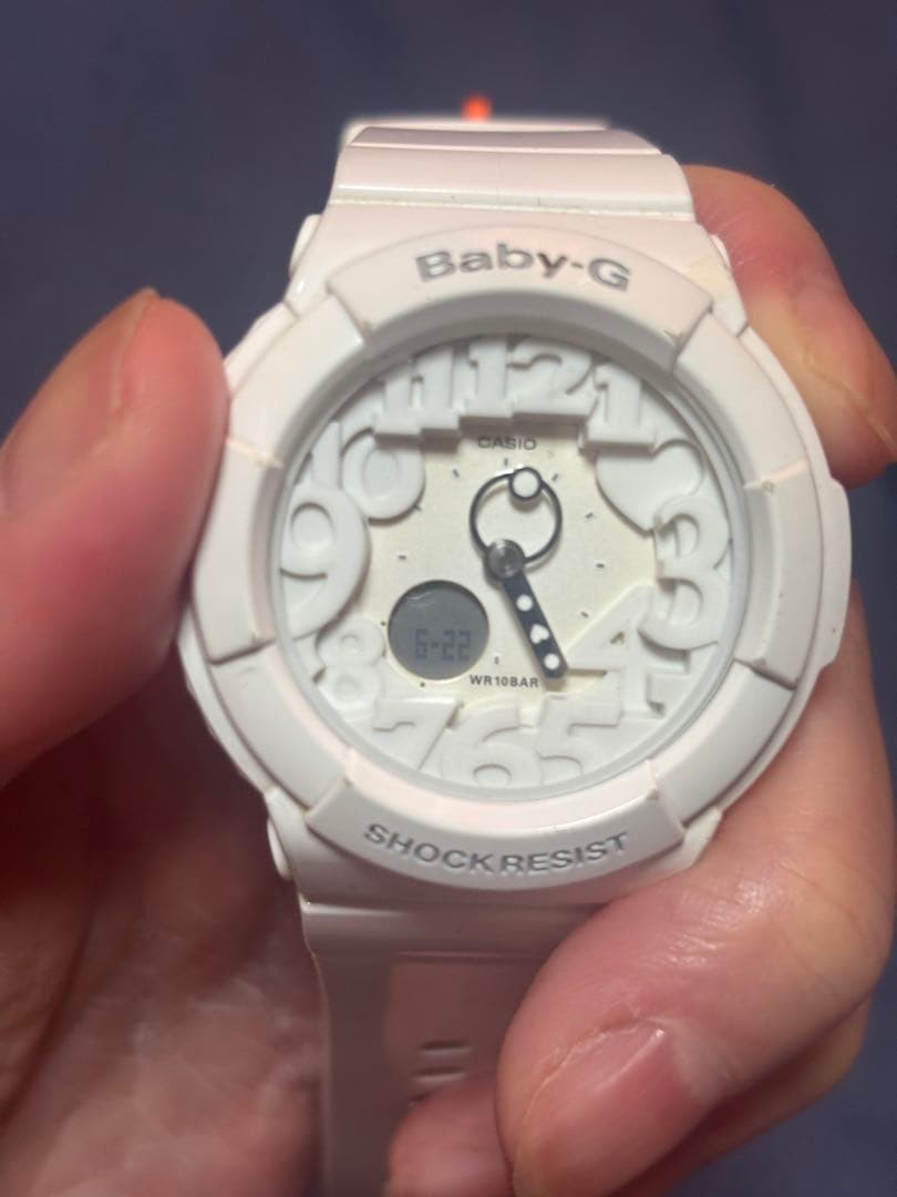 Casio Baby-G BGA-131 White Watch Working