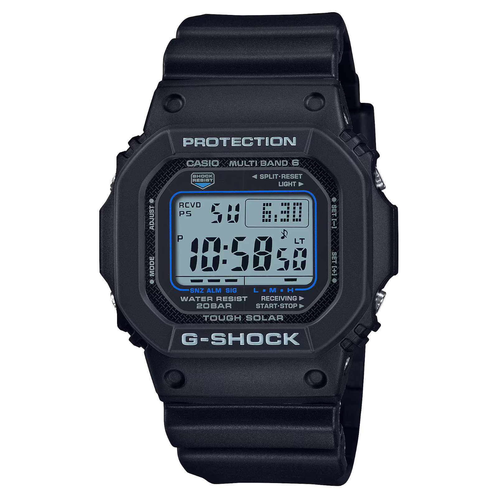 CASIO G-SHOCK GW-M5610U-1CJF Black Solar Radio Multiband 6 Men Watch New in Box
