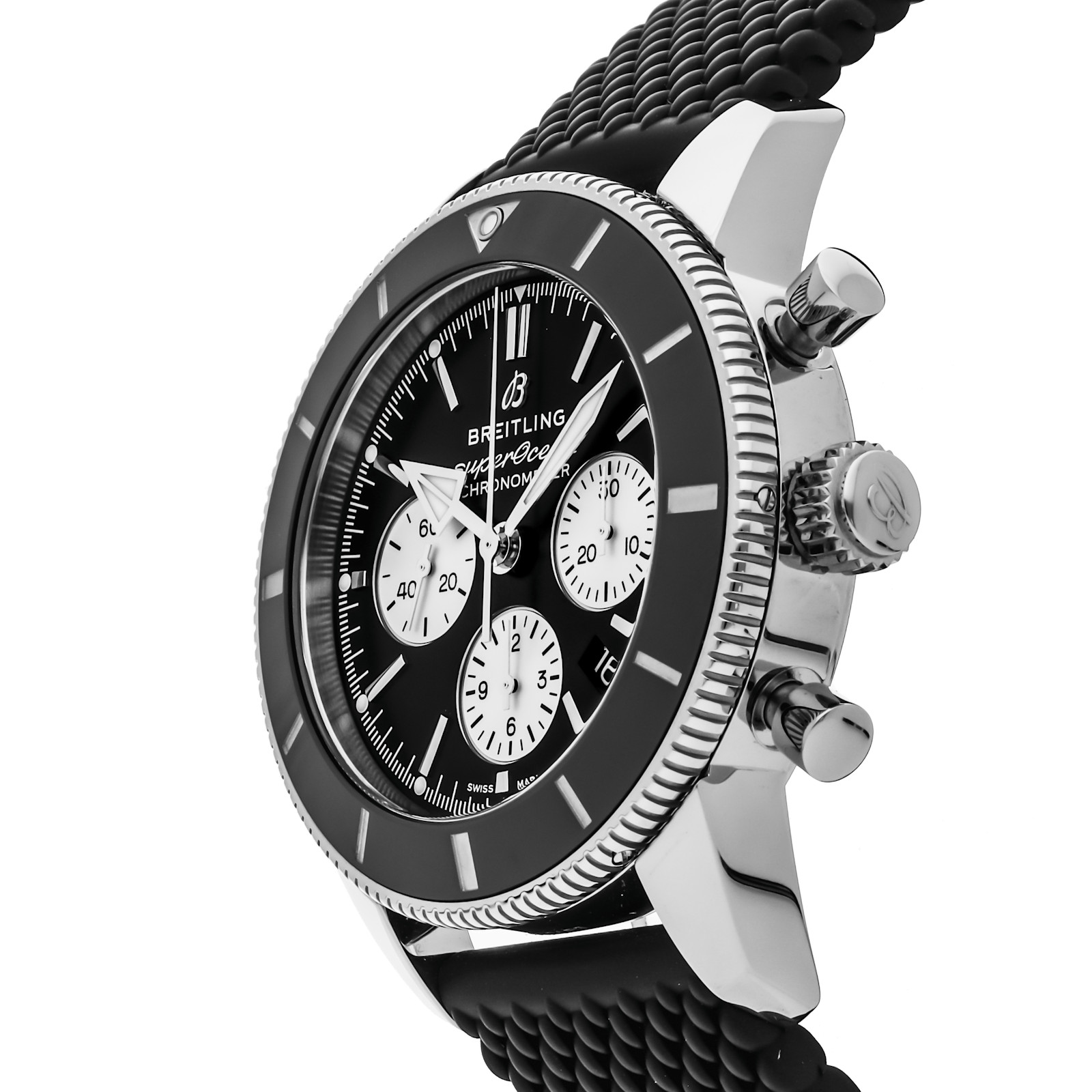 Breitling Superocean Heritage B01 Chrono Steel Auto 44mm Rubber AB0162121B1S1