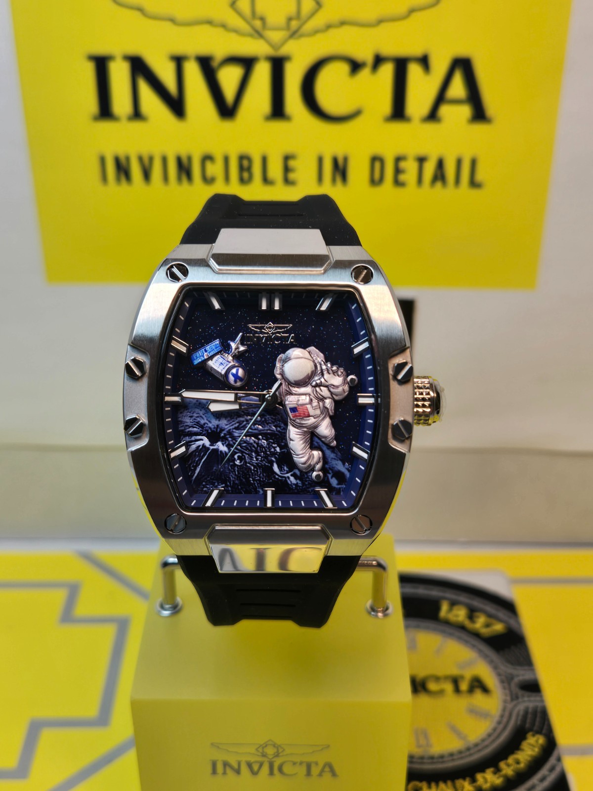 Invicta S1 Rally Moonlander Artemis ll USA Moon Expedition Men’s Watch 43mm NEW!