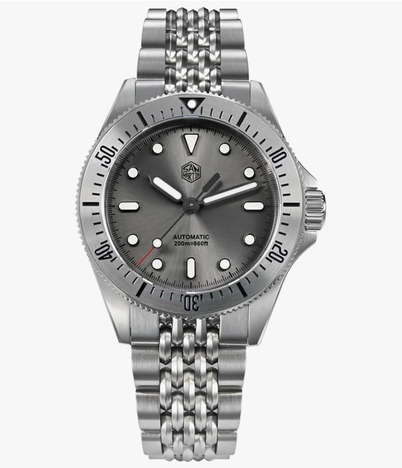 San Martin Automatic 38.8mm 20ATM Sapphire Seiko NH35 Movement