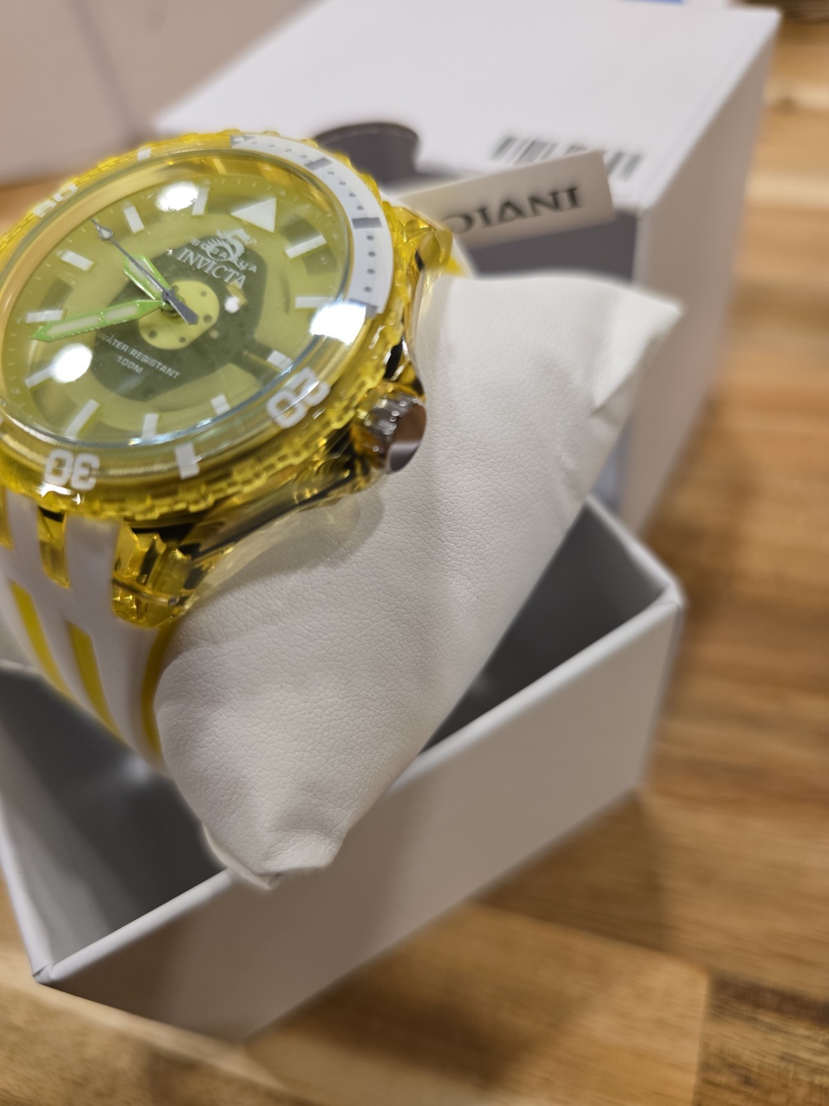 Invicta Subaqua Chromamode Men’s Watch – 44mm Yellow 69451 New