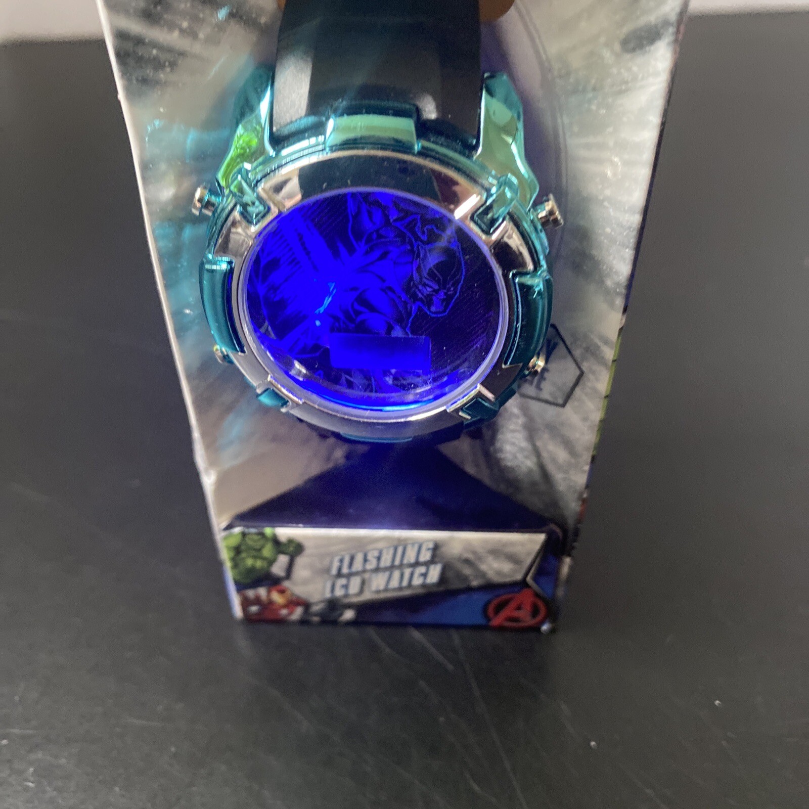 Marvel Avengers Kids Children’s Digital Watch wristwatch Flashing LCD Superheros