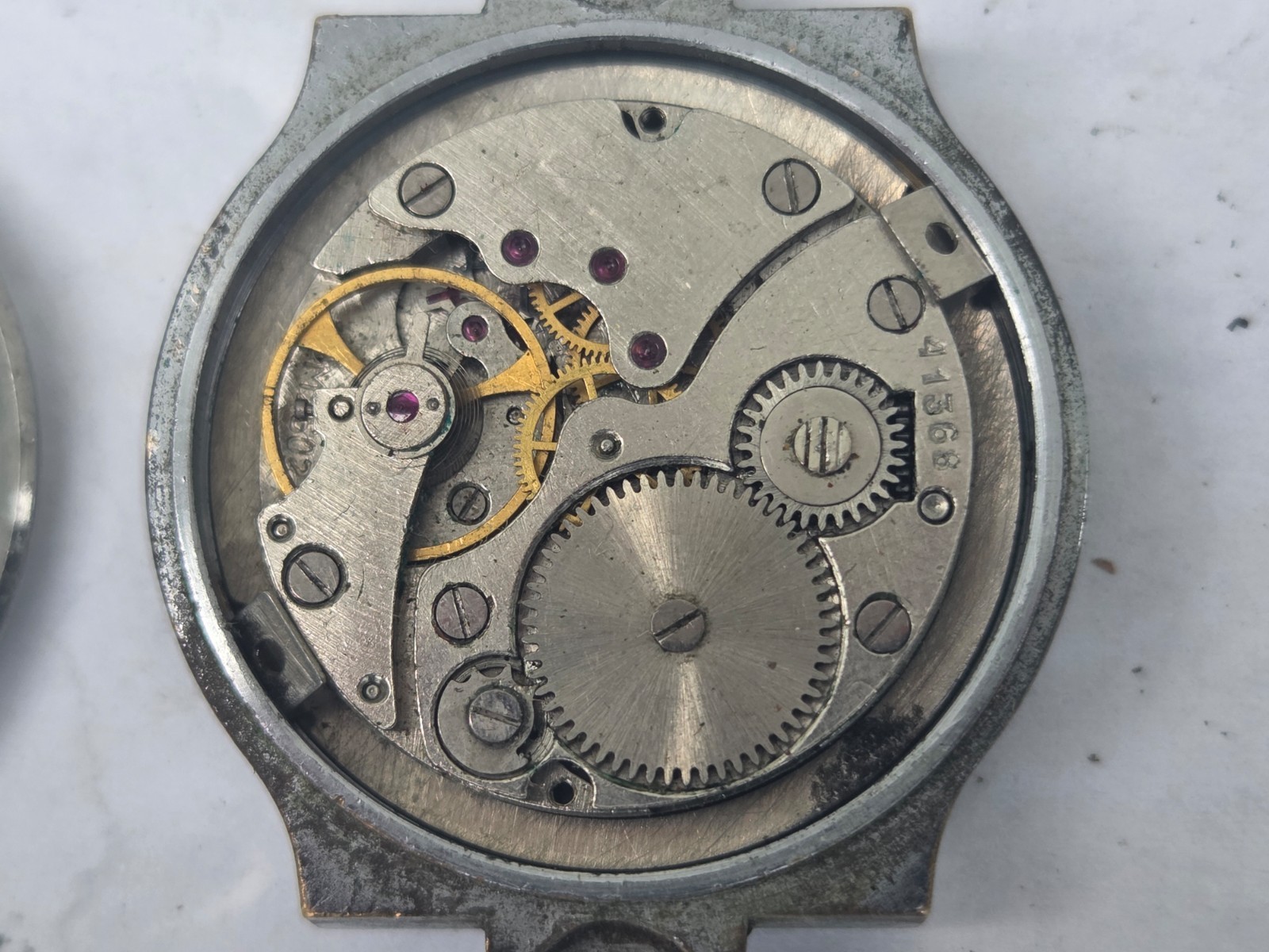 Russian Wristwatch Watch ZIM . Made in USSR . Not working for parts .