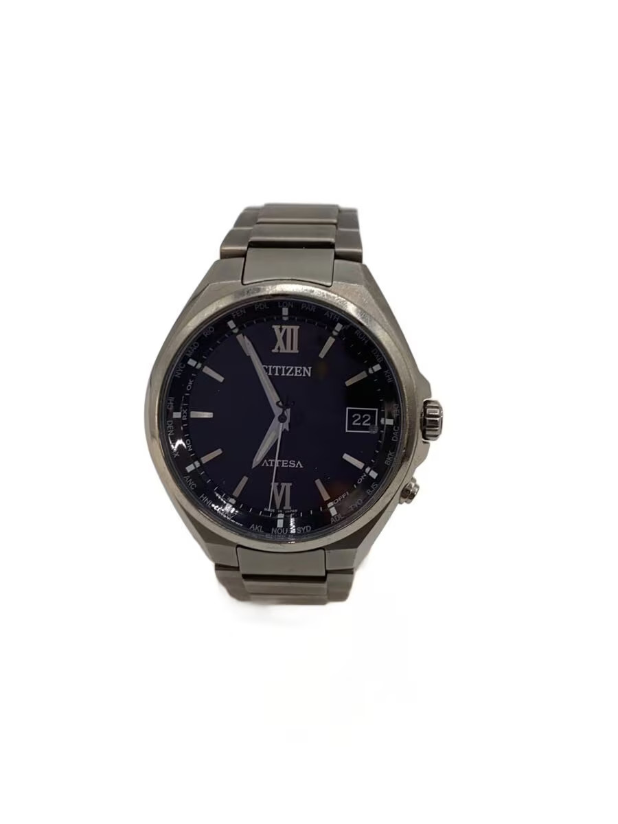 CITIZEN Watch Analog BLK SLV h149 s125626