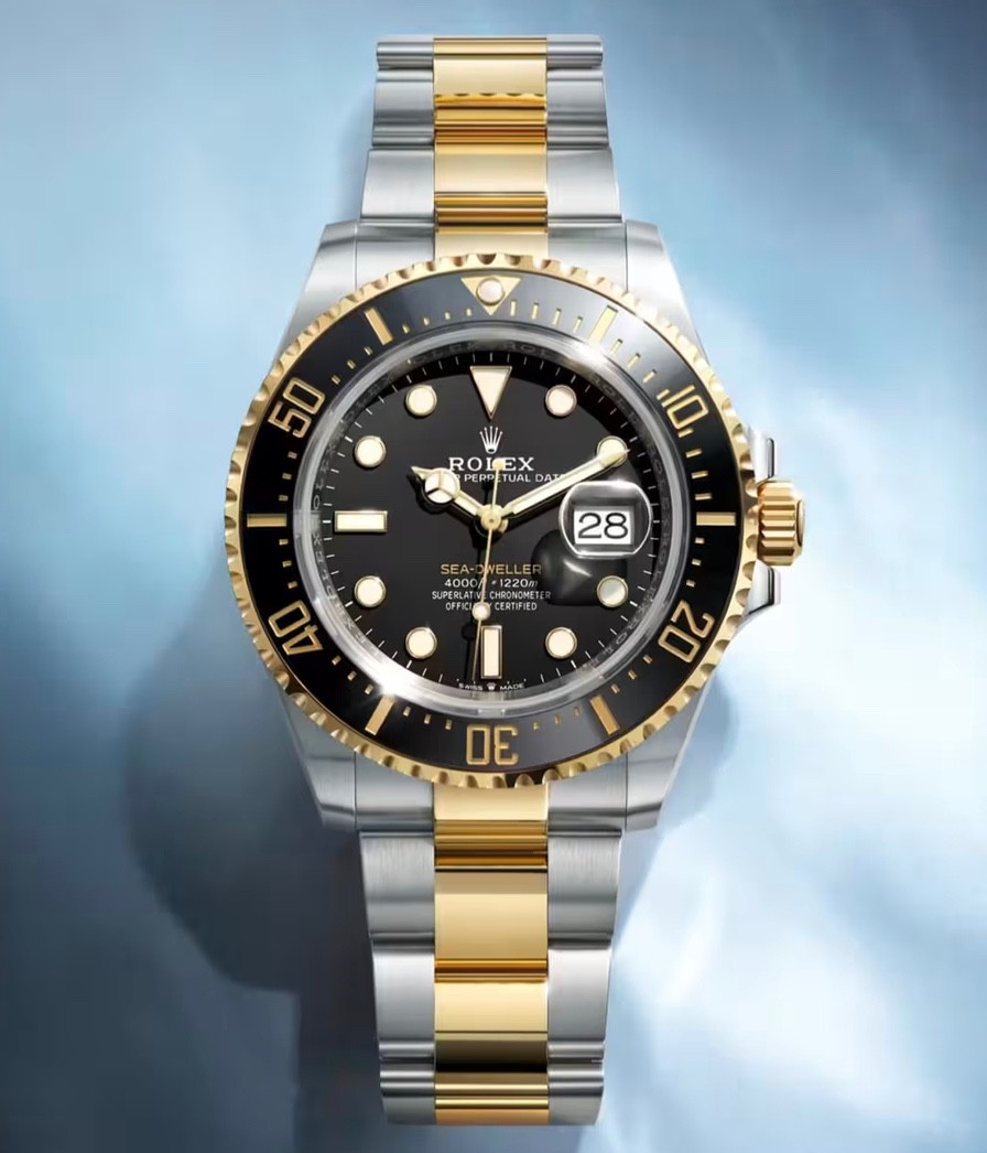 Rolex Sea-Dweller 126603 Gold and Oyster Steel