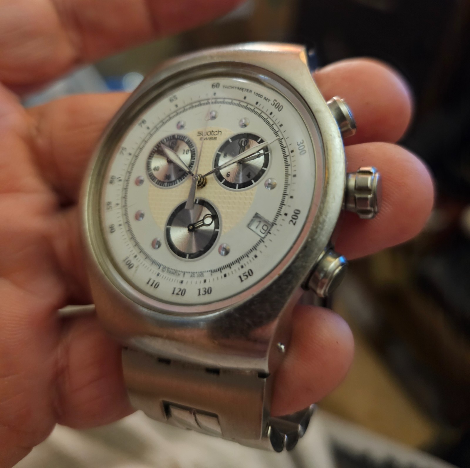 yos401g swatch irony the chrono xl wealthy star