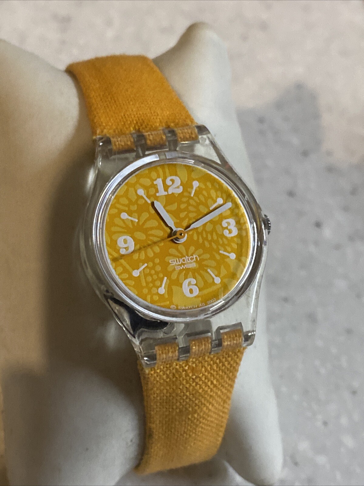SWATCH LADIES – LK220 PERENNIAL BEAUTY NEW BATTERY