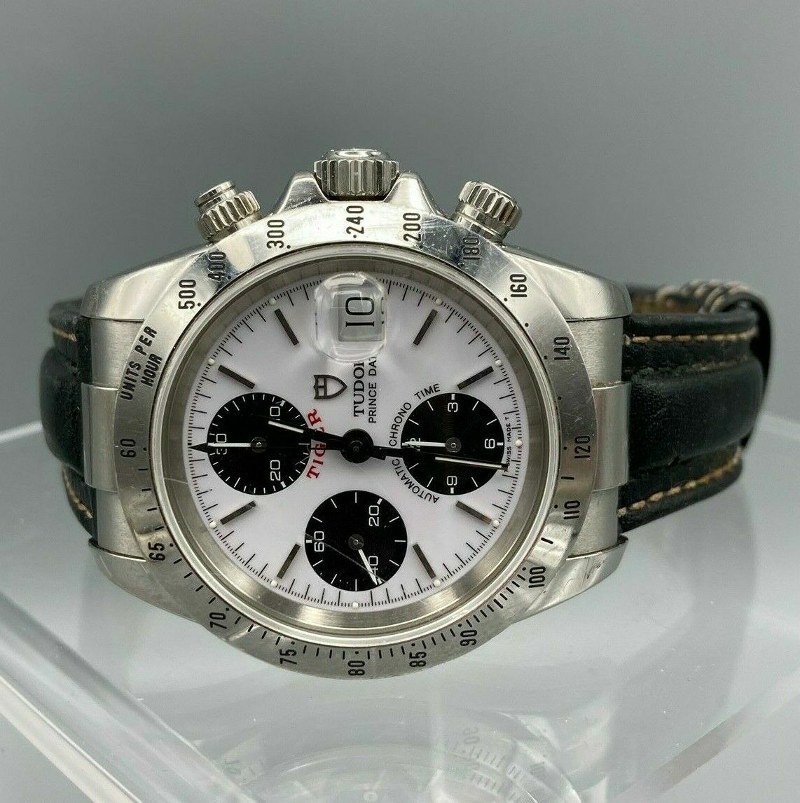 Tudor Tiger Prince Chronograph Panda Dial Watch – 79280 P