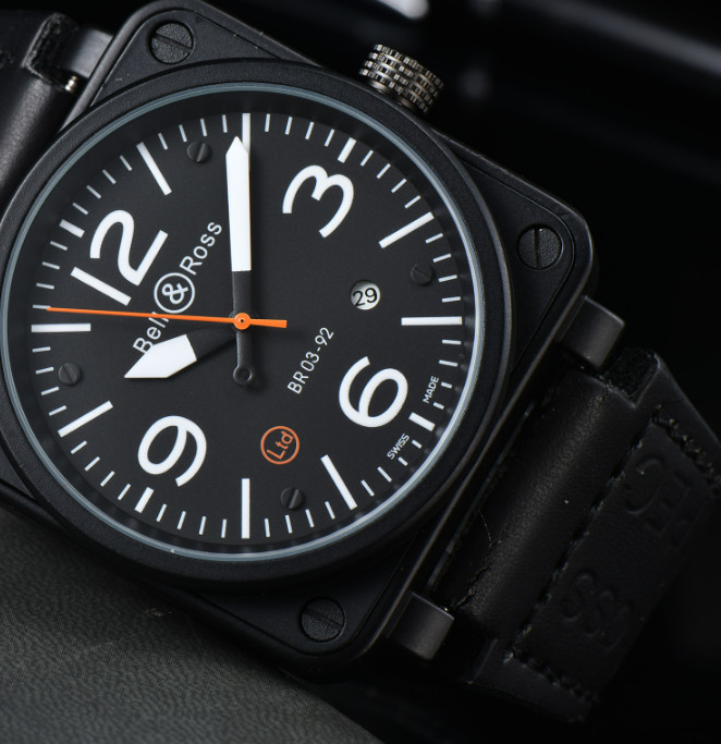 Bell & Ross BR03-92 Automatic Mechanical Calendar Multi functional Watch
