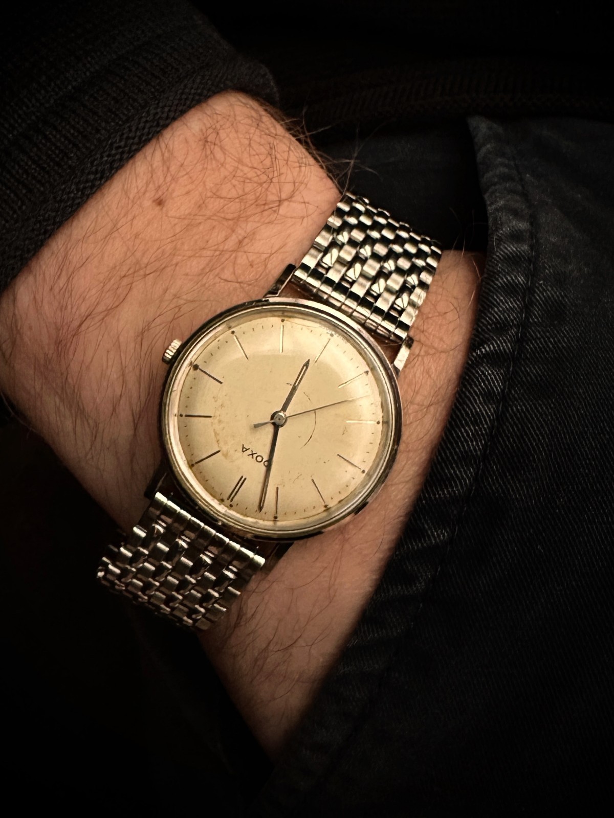 DOXA Vintage Men’s Watch 1950s–1960s Swiss Mechanical Original Dial