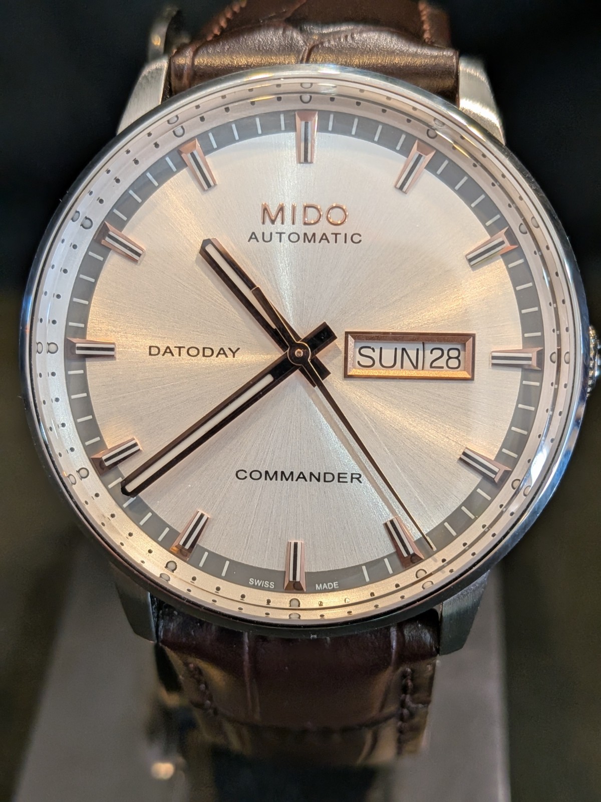 MIDO Commander II Automatic Silver Dial Men’s Watch M016.430.16.031.80