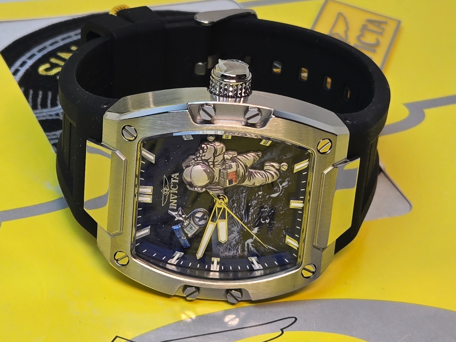 Invicta S1 Rally Moonlander Artemis ll USA Moon Expedition Men’s Watch 43mm NEW!