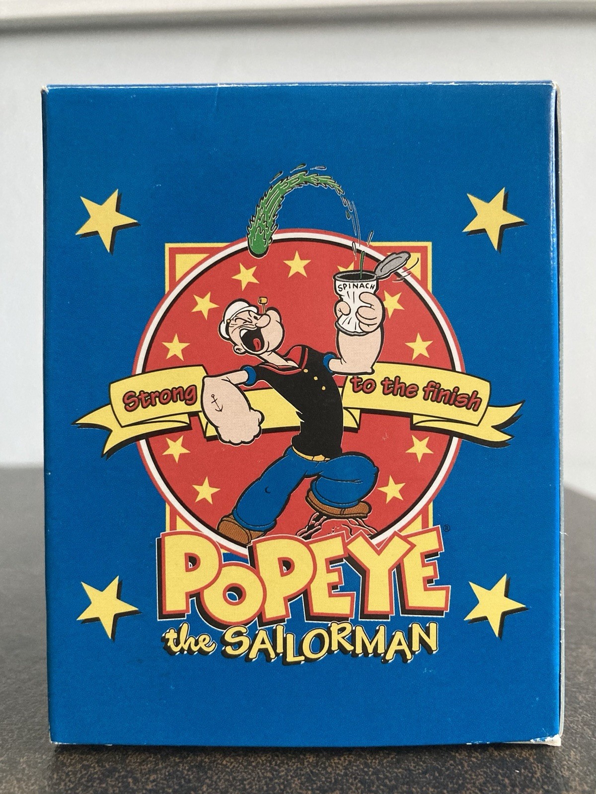 POPEYE THE SAILOR MAN 75TH ANNIVERSARY WATCH IN TIN 2004 KING FEATURE NEW IN BOX