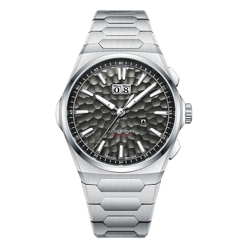 Lucky Harvey Hammered Dial Chiming Automatic Watch Limited Edition 300pcs