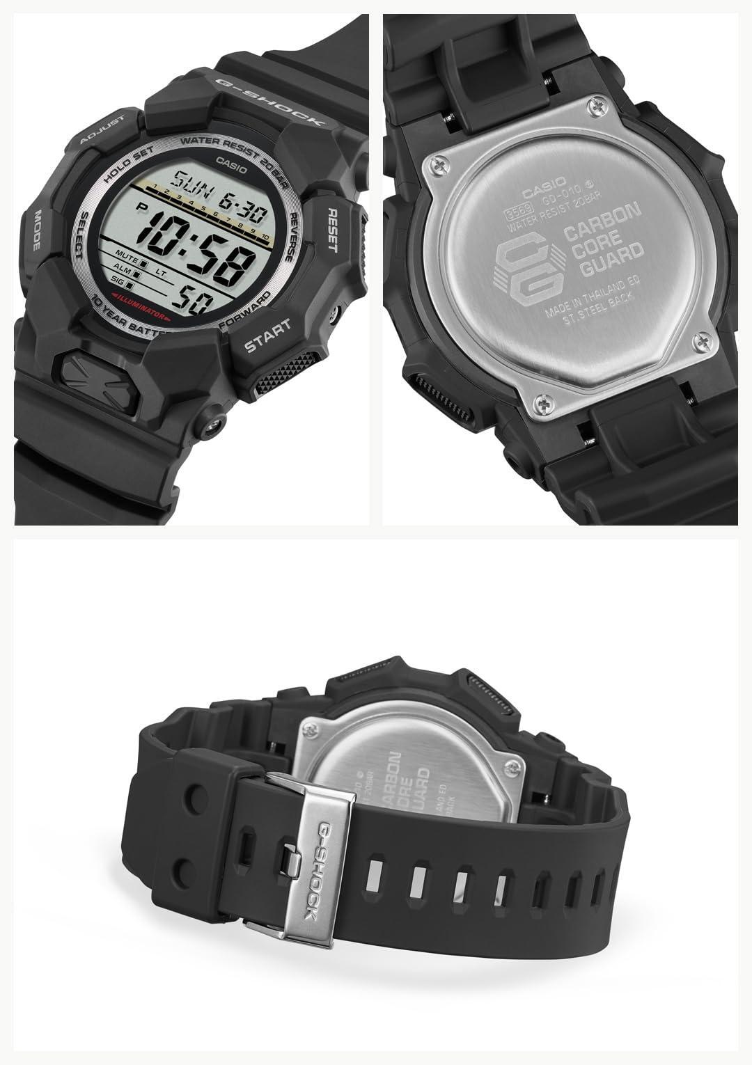 CASIO G-SHOCK GD-010-1JF Black Big Case Carbon Case Men Watch New in Box