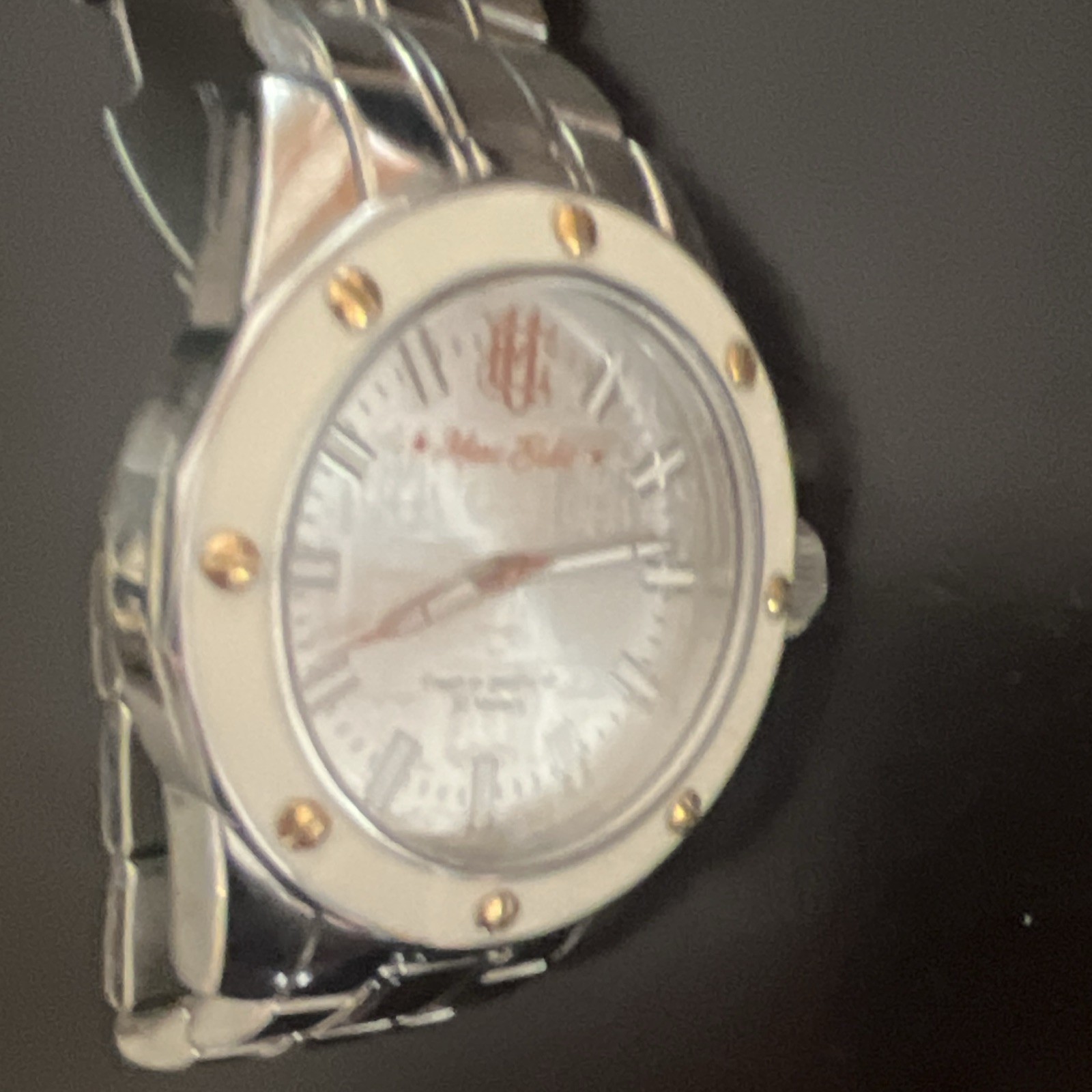 Marc Echo Bracelet Two-Tone stainless Steel case Japan movement 42mm