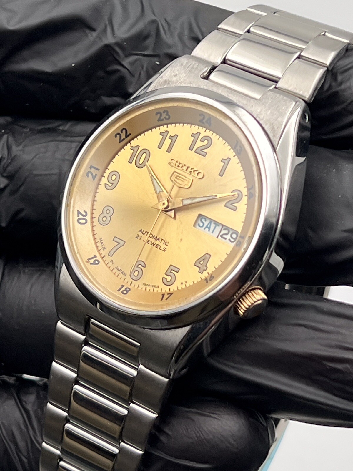 Seiko 5 Ref :7s26-02C0: Automatic Japan 🇯🇵 Made For Men,s Wrist Watch