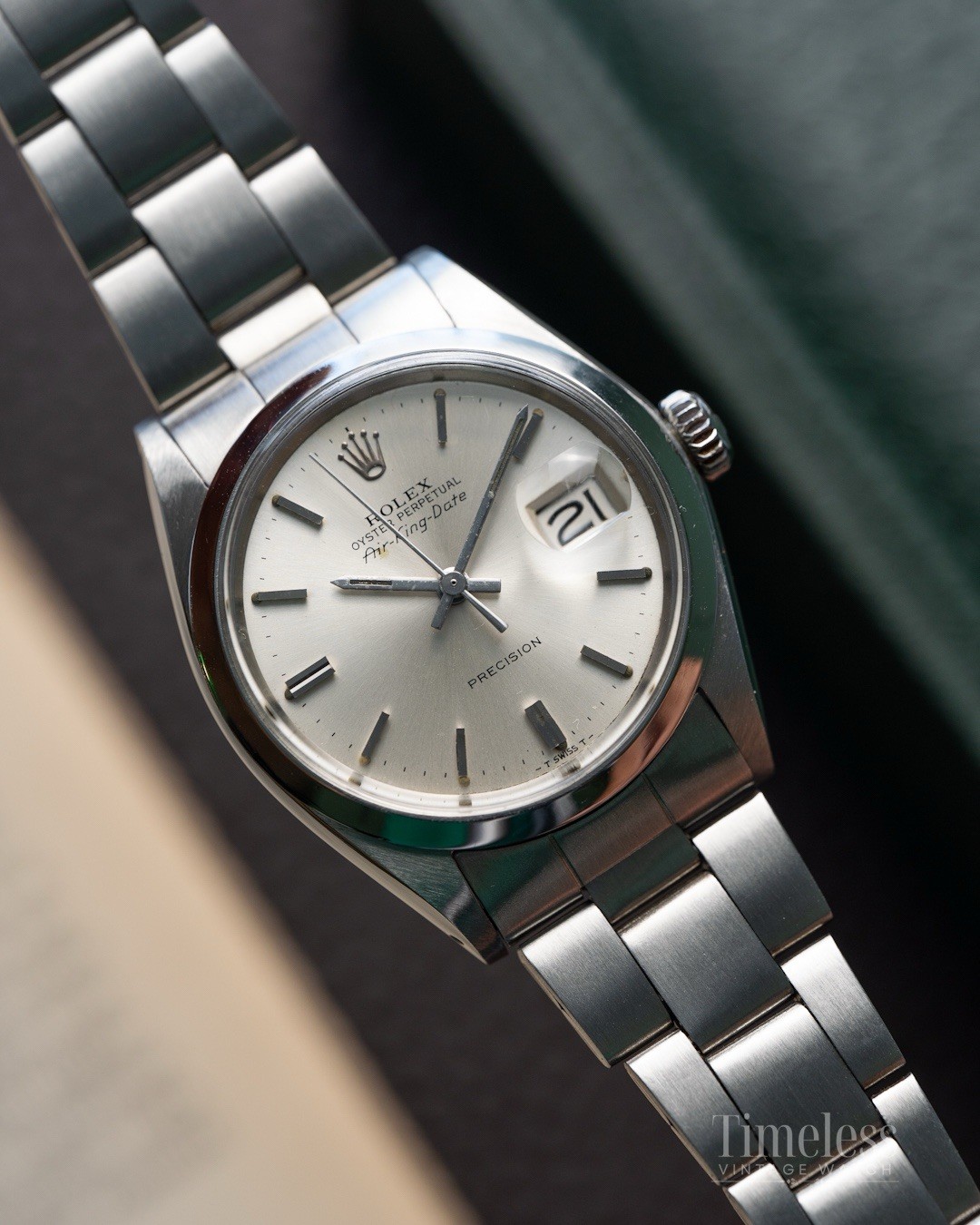 Rolex Vintage AirKing Date Oyster Perpetual Ref. 5700 – Cal 1520 Serviced -1969