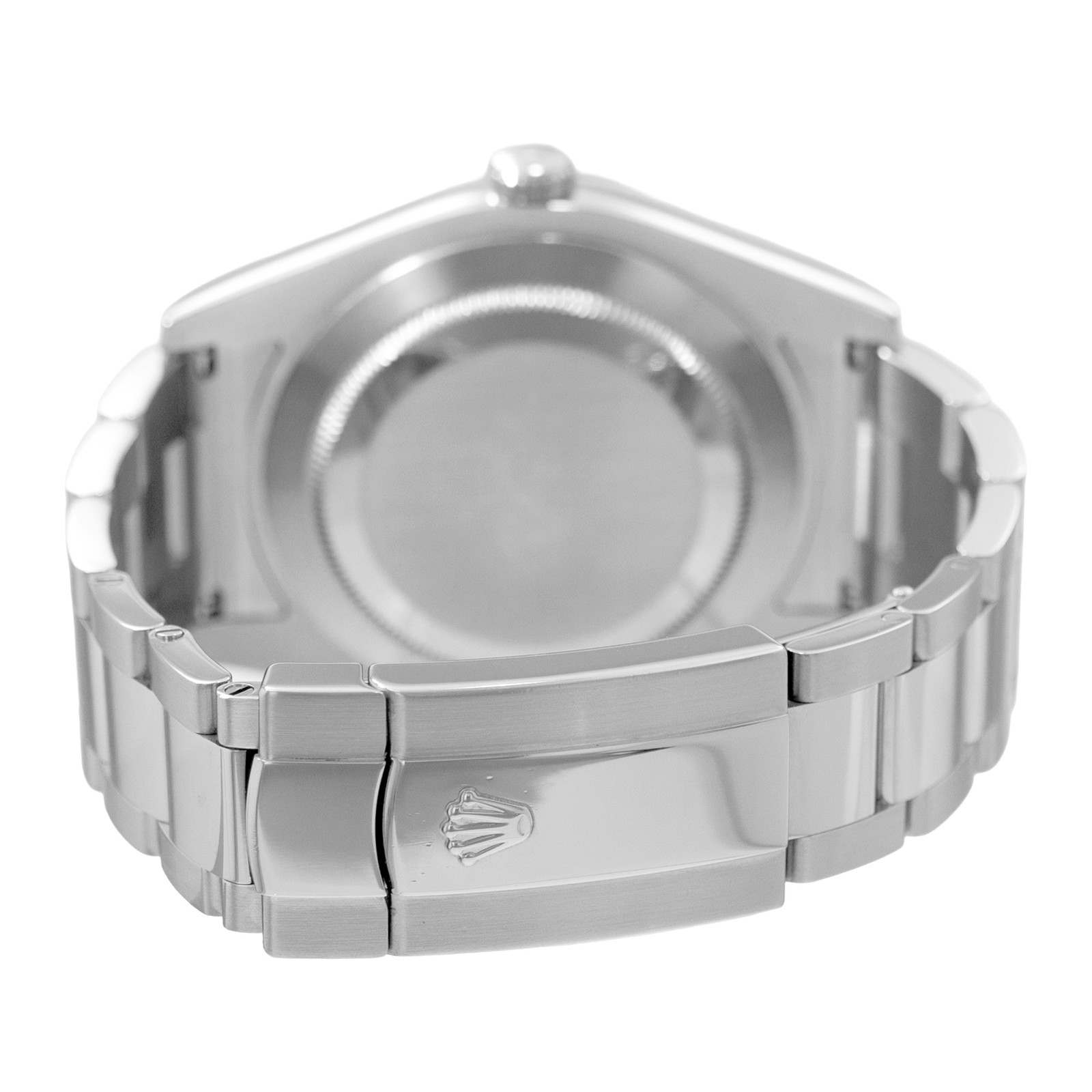 Rolex Datejust II 116300 41mm Silver Blue Arabic Steel Oyster Mens Watch 2010