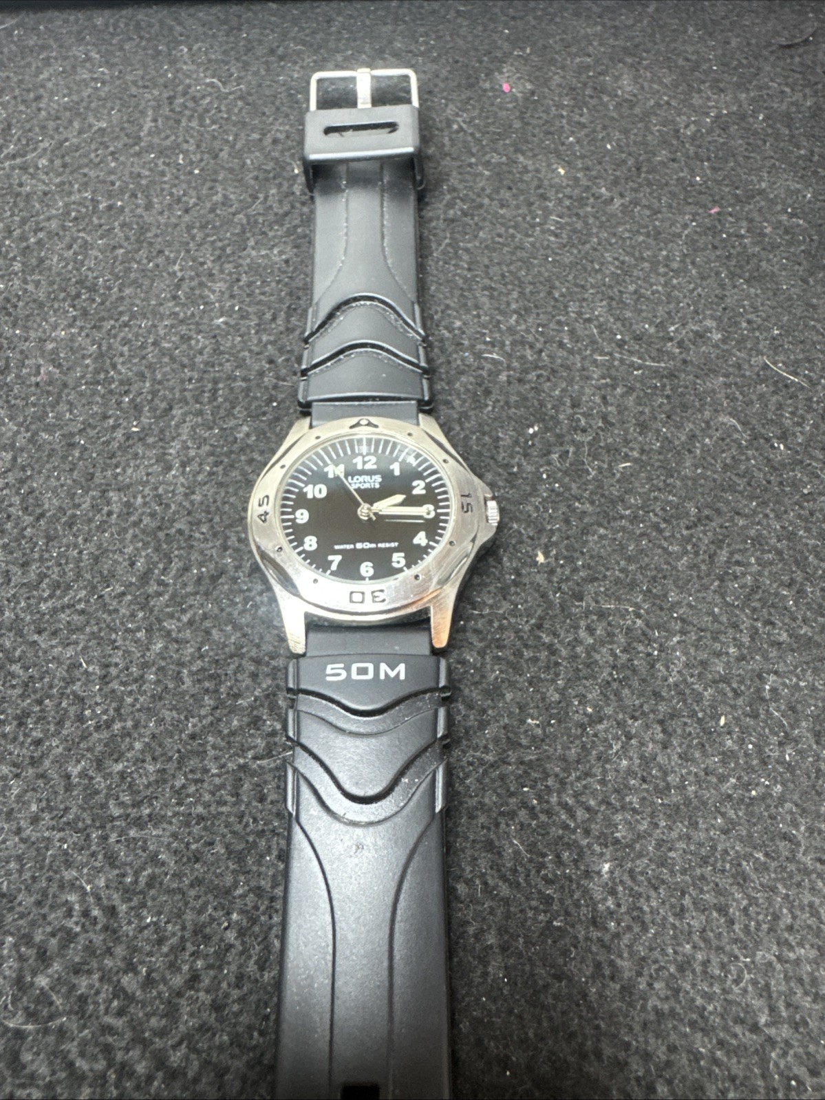 Lorus Sports watch, V501-X215 25mm Vintage Diver New Battery