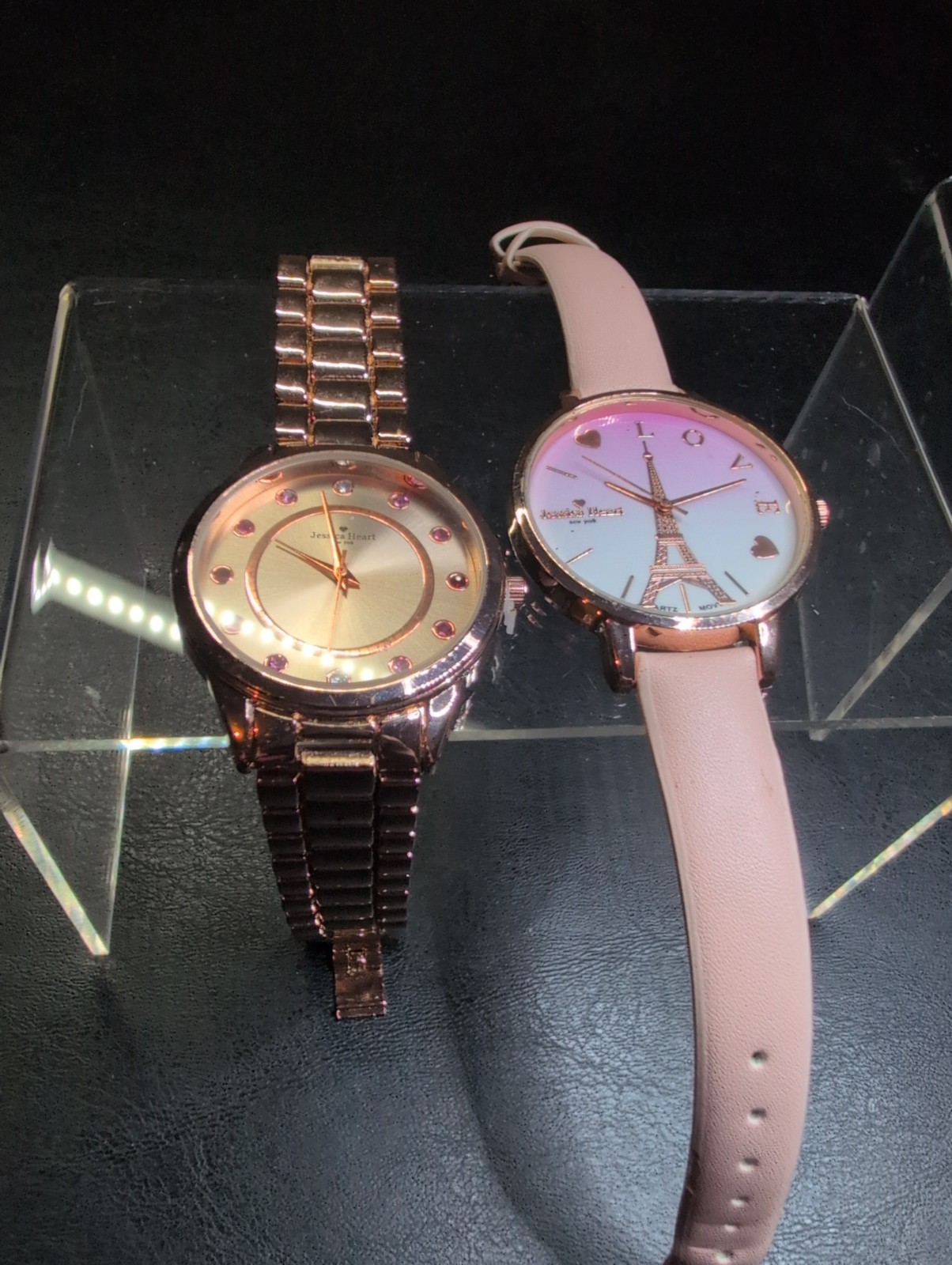 Two Collectible Retro Watches By Jessica Hart Nice Buy