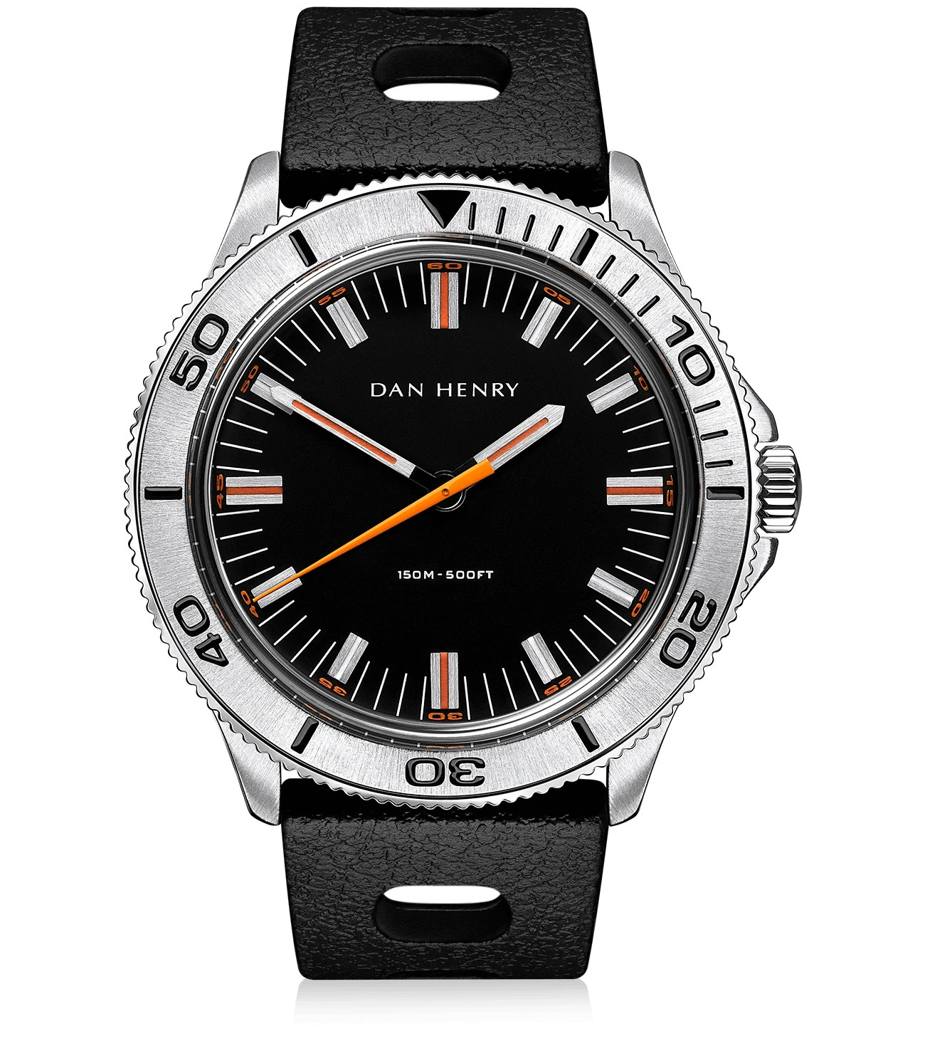 Dan Henry 1975 Skin Diver Watch Meca-Quartz Movement Constant Sweep Second Hand