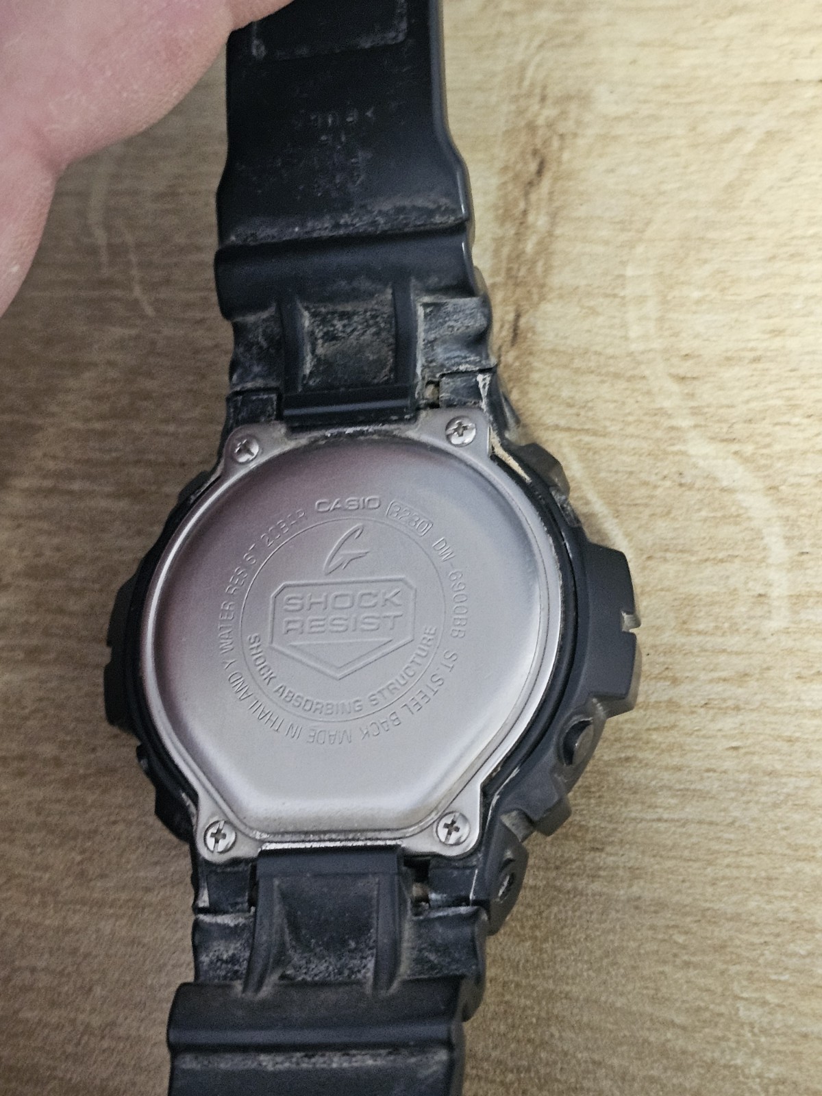 Casio G-Shock DW-6900BB 3230 All Black Stealth Digital Watch 200M