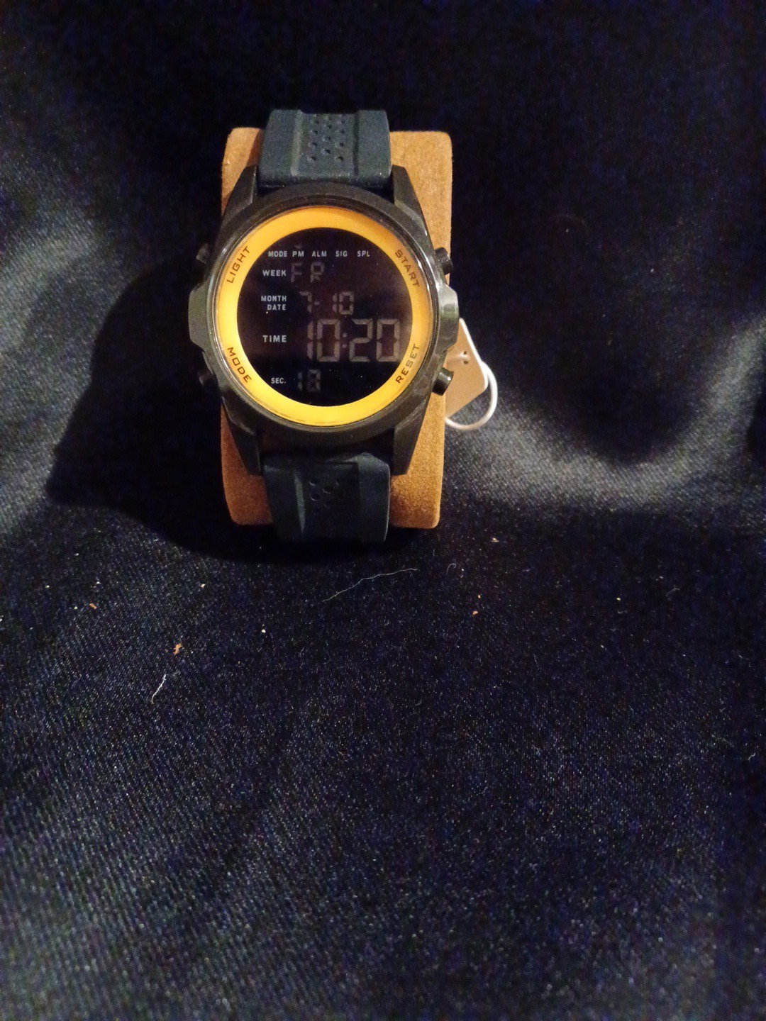 George 52mm Black Tone Large Digital Watch, # FMDOGE032, Run (Lot2413)