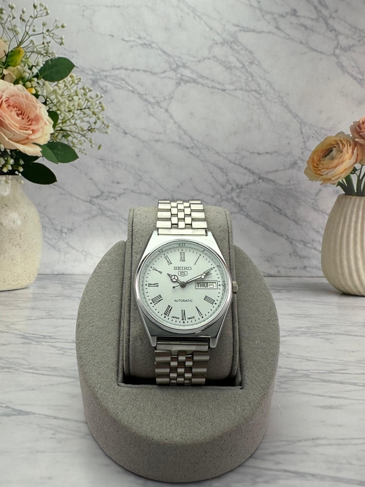 Vintage Seiko 5 Automatic 6309A 17 Jewels D/D Japan made Man’s Wrist Watch