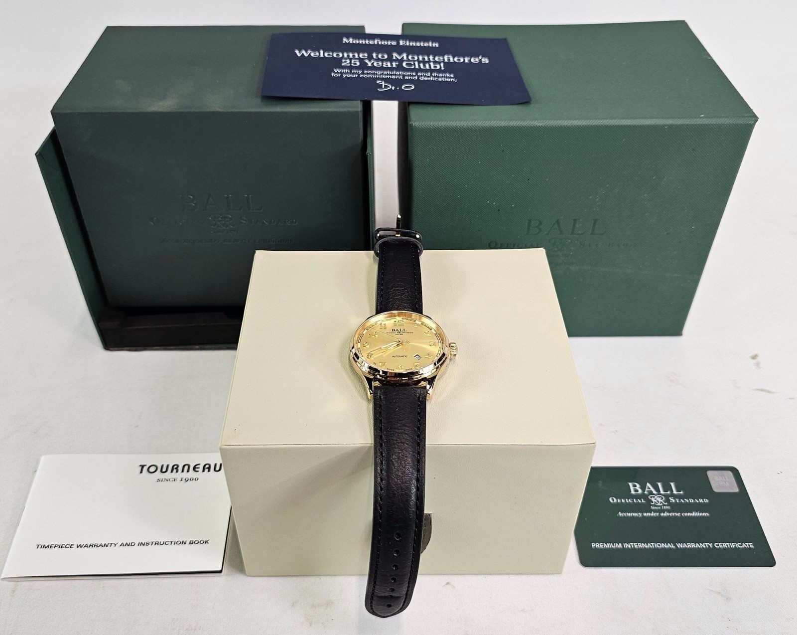 Men’s Ball Tourneau Watch / Timepiece