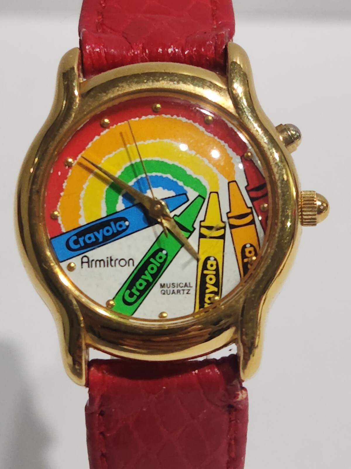 Vintage Armitron Crayola Musical 🎵 Watch Collector Series 1994