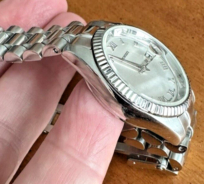 Ladies BELAIR A4215 Watch Fluted Bezel SPRINGER’S Jubilee Bracelet New Battery