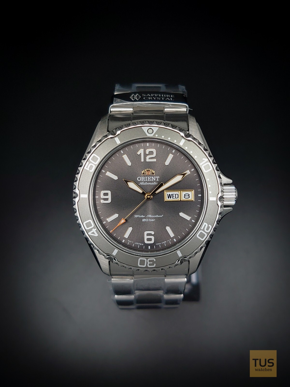 Orient Mako III Sapphire Grey Automatic RA-AA0819N19B 200M Men’s Watch