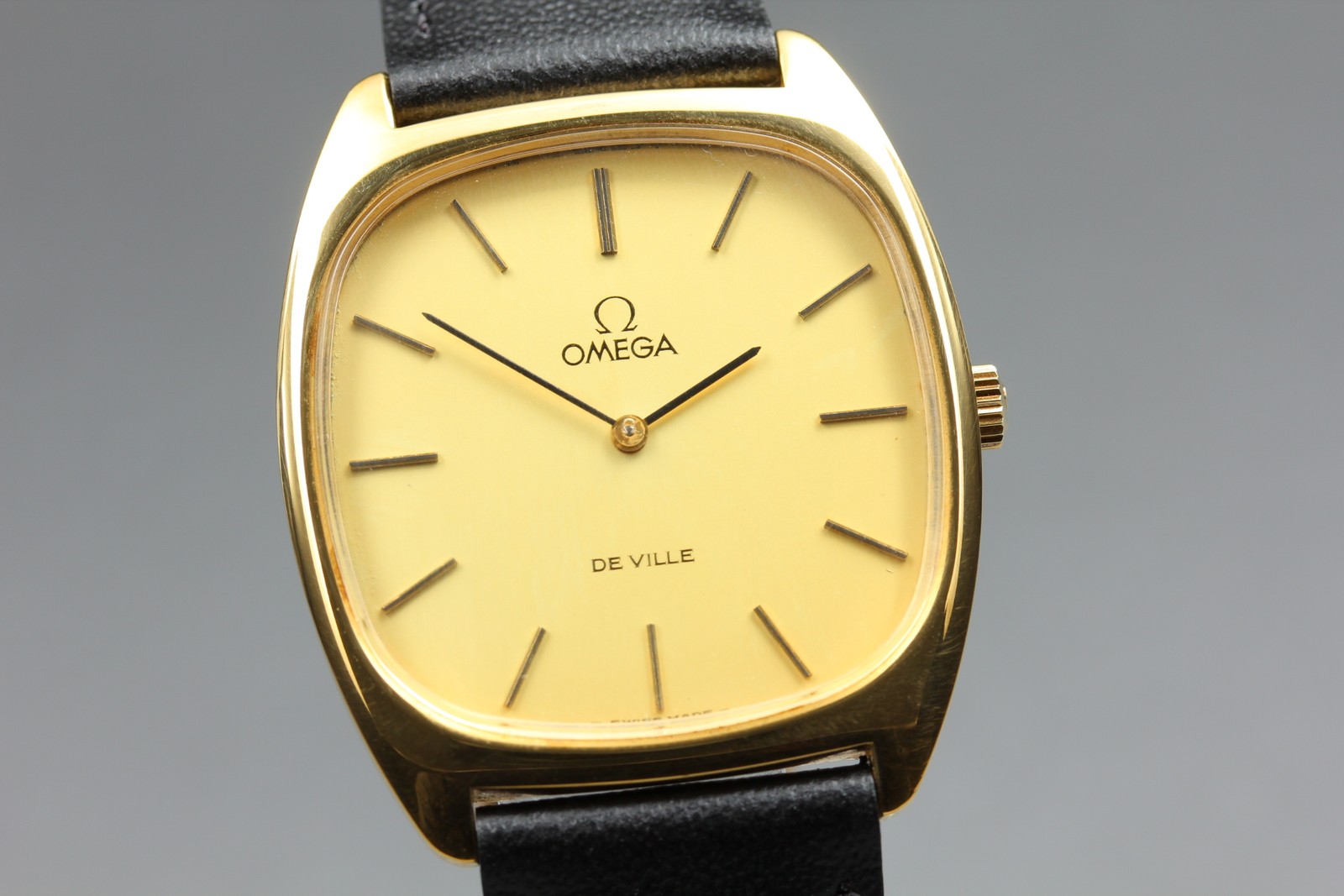 For Parts] Vintage 1979 OMEGA De Ville Cal.625 Manual Wind Gold 32mm Men’s Watch