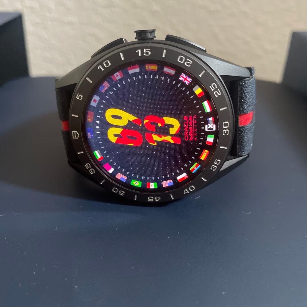 TAG HEUER Watch Connected Caliber E4 Red Bull Racing Special Edition Men w/Box