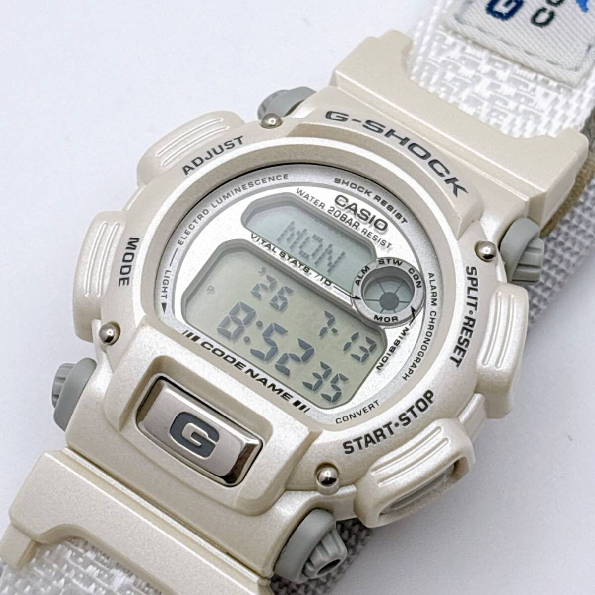 [Rare] G-SHOCK CODENAME Alaska Association el DW-8800 BattReplaced 357
