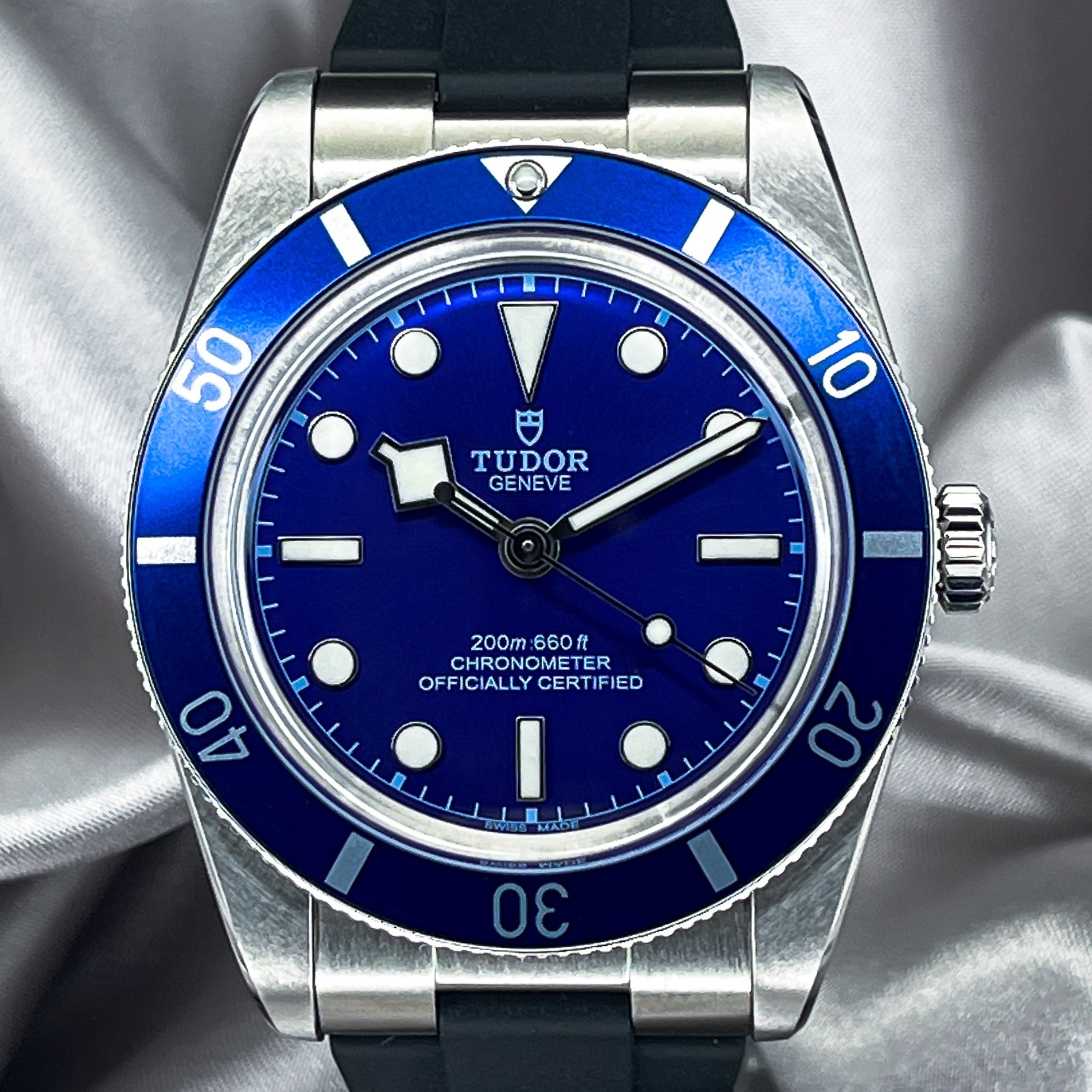 2026 Tudor Black Bay 54 Blue Dial w/ Rubber Strap – 37MM Unworn – 79000B-0002