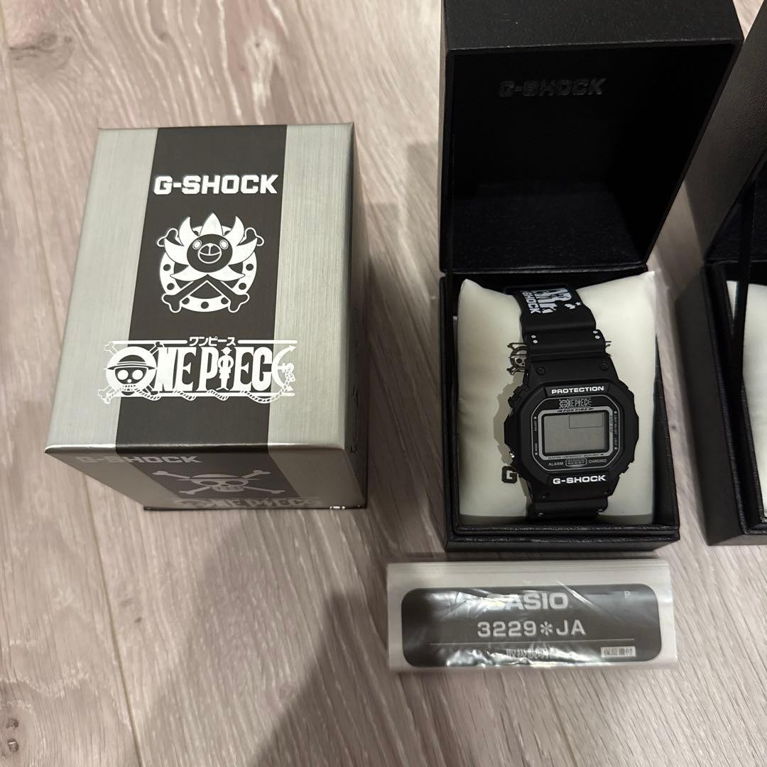 G SHOCK ONE PIECE Collaboration Watch 2 Piece Set New
