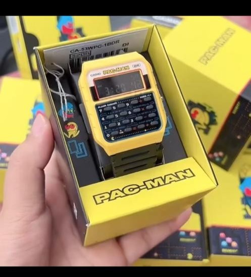 PAC-MAN x CASIO 50th Anniversary Digital Watch