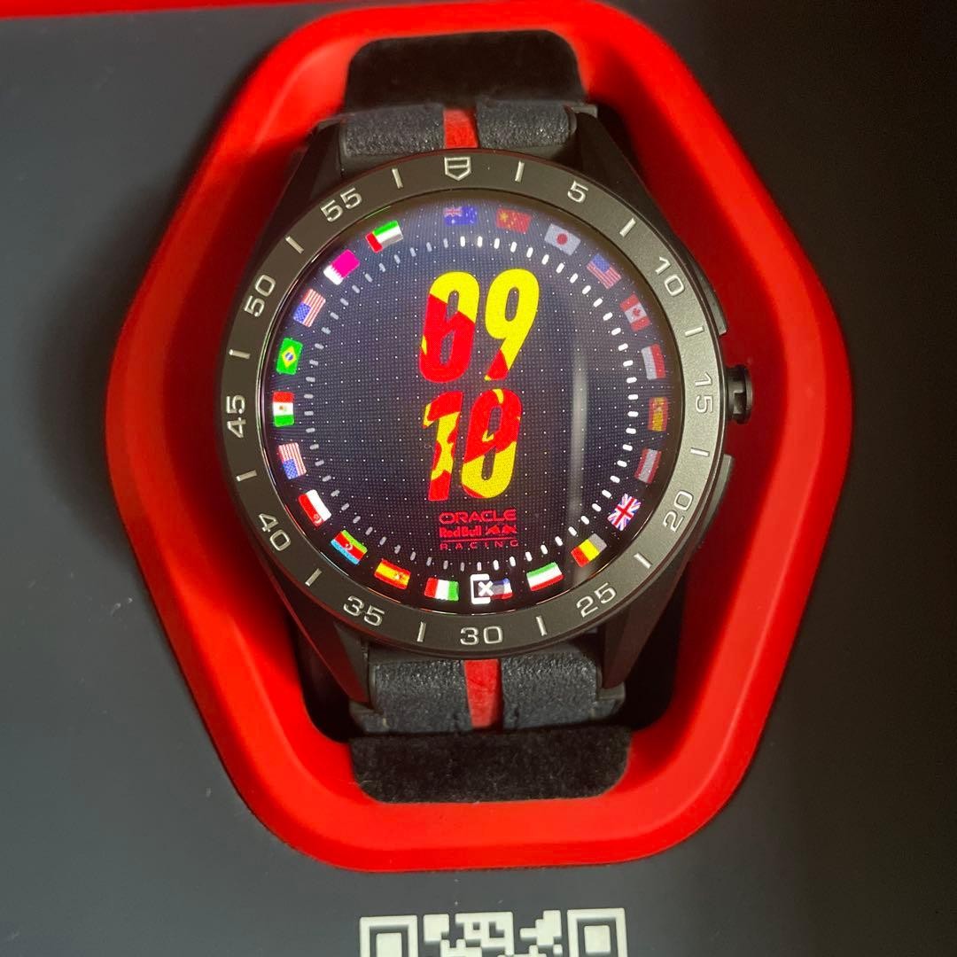 TAG HEUER Watch Connected Caliber E4 Red Bull Racing Special Edition Men w/Box